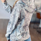 Storm Grey Camo 1/4 Zip Hoodie
