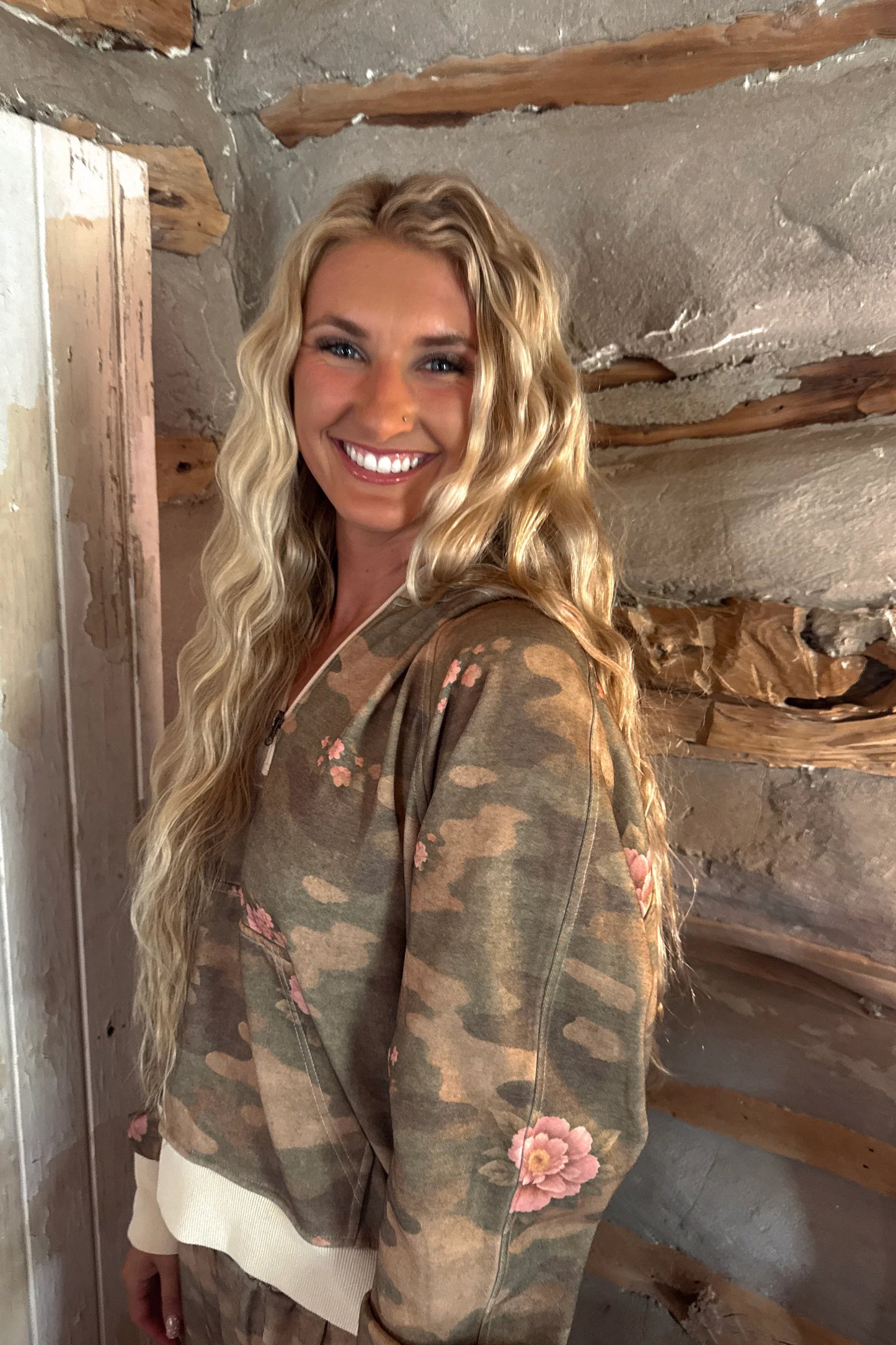PREORDER: Camo & Butterflies Weekender Hoodie // eta September