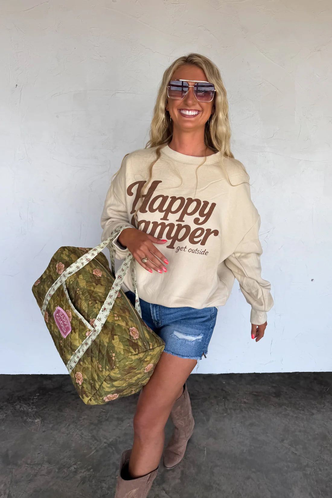 PREORDER: Camo Camper Duffle Bag // eta September