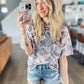 Washed Camo Boyfriend Tee