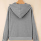 Cameron Full Zip Waffle Hoodie