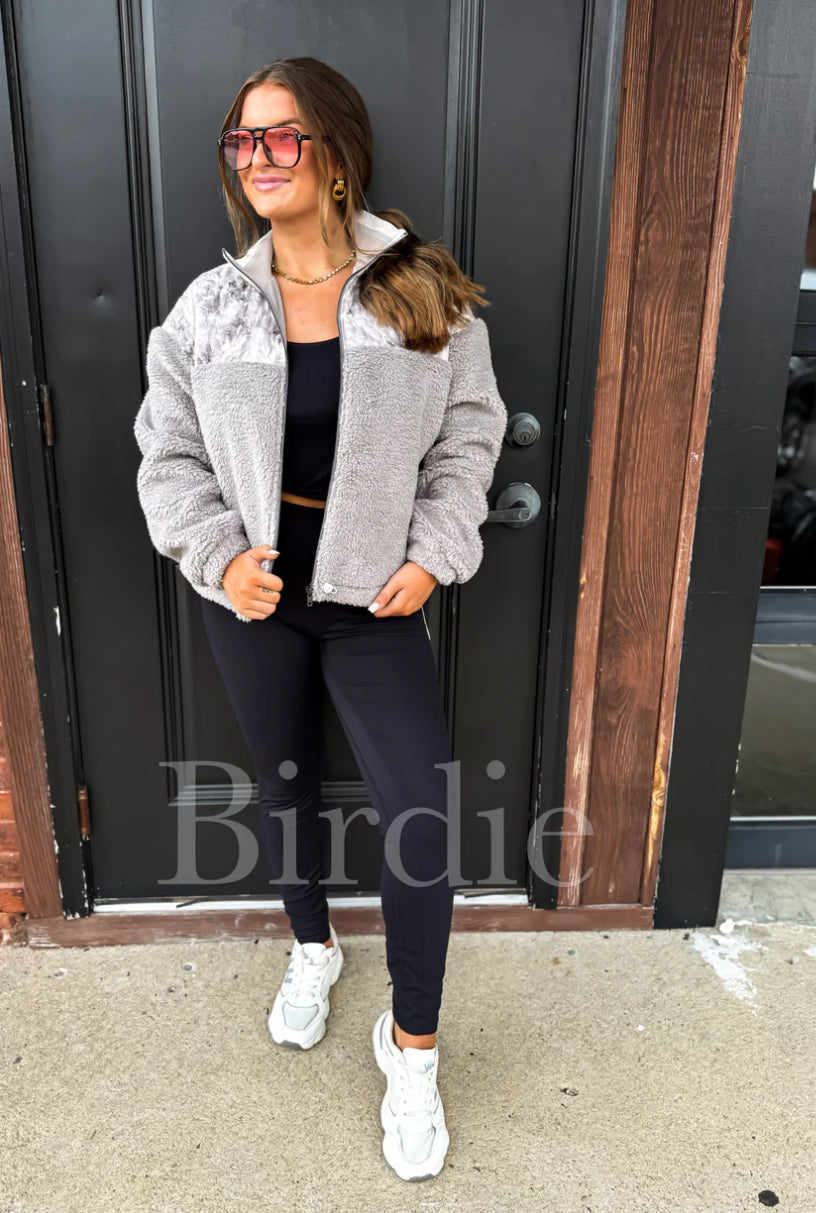 PREORDER: Everwild Sherpa Camo Zip // eta 3-4 weeks