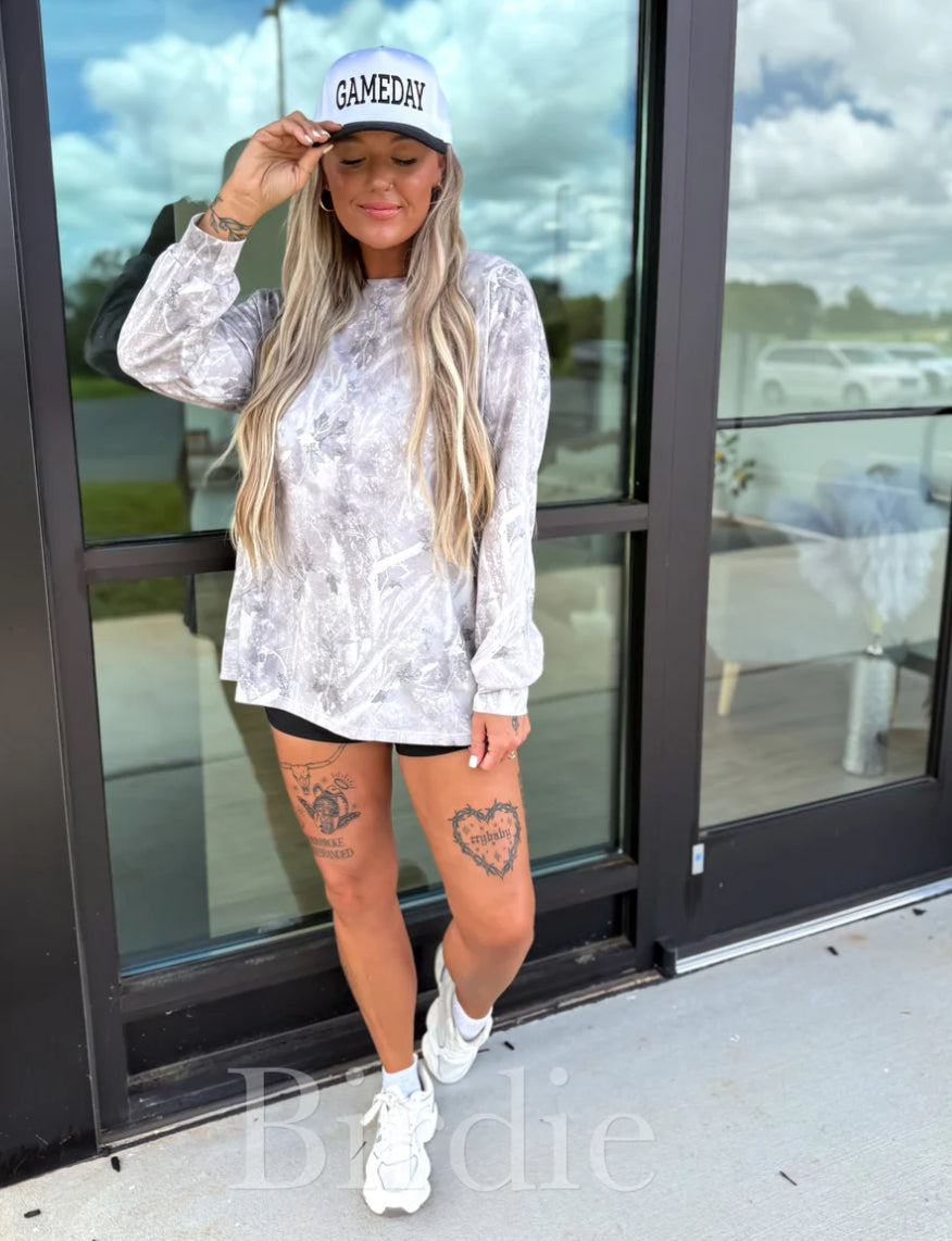 Iced Out Camo Long Sleeve