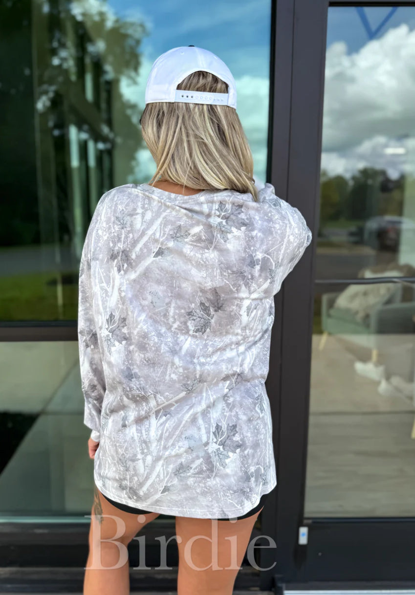 Iced Out Camo Long Sleeve
