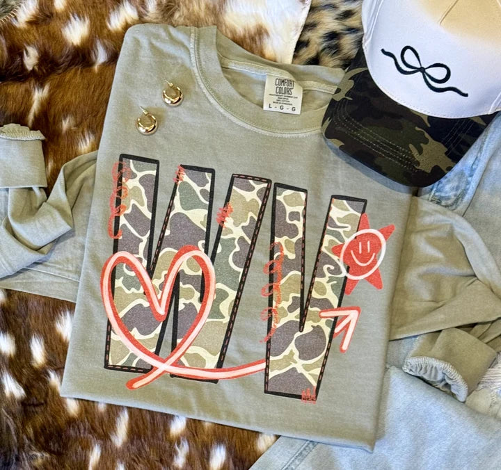 PREORDER: State Camo Doodle Tee or Long Sleeve / ships in 2-3 weeks