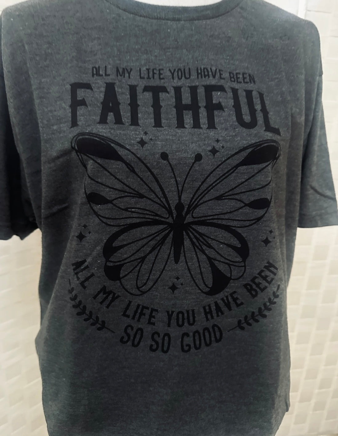 PREORDER: Faithful Butterfly Tee