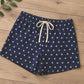 Starry Days Navy Drawstring Shorts