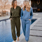 PREORDER: Olive Two-Piece Pants Set // eta early Sept