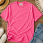 *ships free today* Rose Mineral Washed Oversized Tee