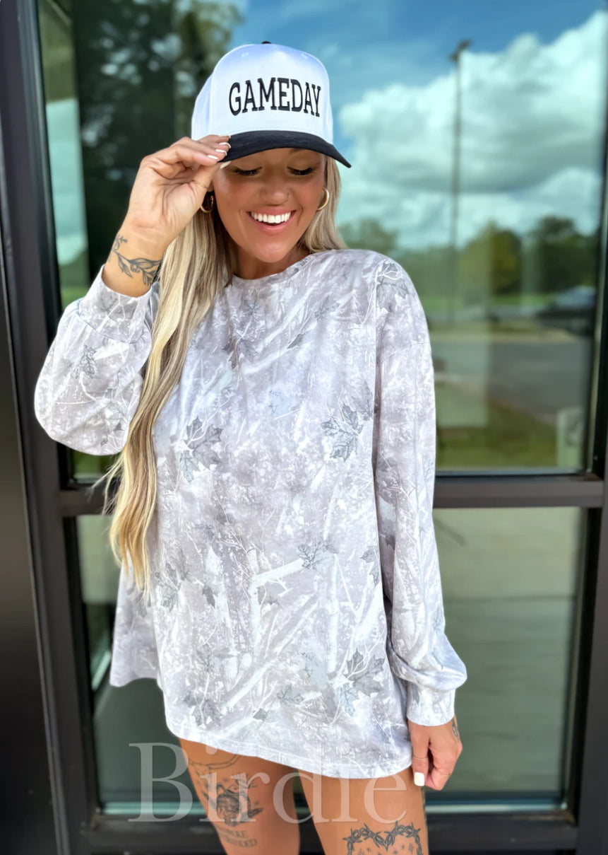 Iced Out Camo Long Sleeve