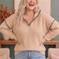 Wrapped in Grace Knit Sweater in Warm Taupe