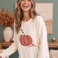 Pumpkin Patch Corded Sweatshirt