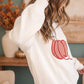 Pumpkin Patch Corded Sweatshirt
