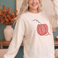 Pumpkin Patch Corded Sweatshirt