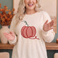 Pumpkin Patch Corded Sweatshirt