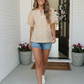 Sunny Garden Floral Puff Sleeve Top