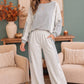 Lounging in Lace Grey Set