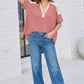 Oversized Stipe Color Block Top