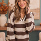 Preppy and Relaxed Knit Pullover