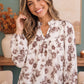 Roses in Bloom Floral Babydoll Top