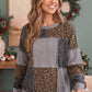 Wild at Heart Patchwork Pullover