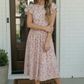 Flutter Into Spring Floral Midi Dress