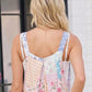 Pastel Patchwork Floral Wide Leg Overalls