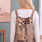 Cozy Patchwork Dreams Wide Leg Overall Set