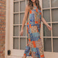Patchwork Dream Halter Jumpsuit