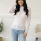 Sweetheart Whisper Mesh Top
