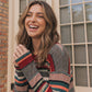 Keeping Busy Ribbed Long Sleeve Top