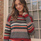 Keeping Busy Ribbed Long Sleeve Top