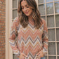 Chevron Dreams Long Sleeve Top