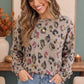 Wild One Colorful Leopard Sweater Top