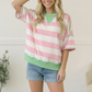 Pink Sugar Rush Colorblock Tee