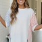 Stripe It Up Waffle Knit Top