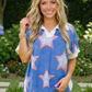 Star Spangled Vibes Blue Americana Top