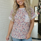 Garden Crush Floral Pocket Tee