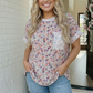 Garden Crush Floral Pocket Tee