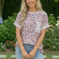 Garden Crush Floral Pocket Tee