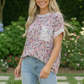 Garden Crush Floral Pocket Tee