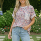 Garden Crush Floral Pocket Tee