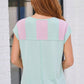 Bubblegum Stripe Relaxed Top