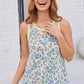 Wild Side Tank in Blue and Yellow