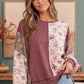 Rose Garden Floral Sweatshirt