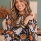 Ghostly Good Times Halloween Mesh Top