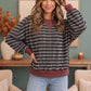 Perfect Plum Striped Sweater