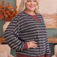 Perfect Plum Striped Sweater