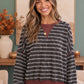 Perfect Plum Striped Sweater