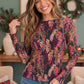 Forest Fern Knit Long Sleeve